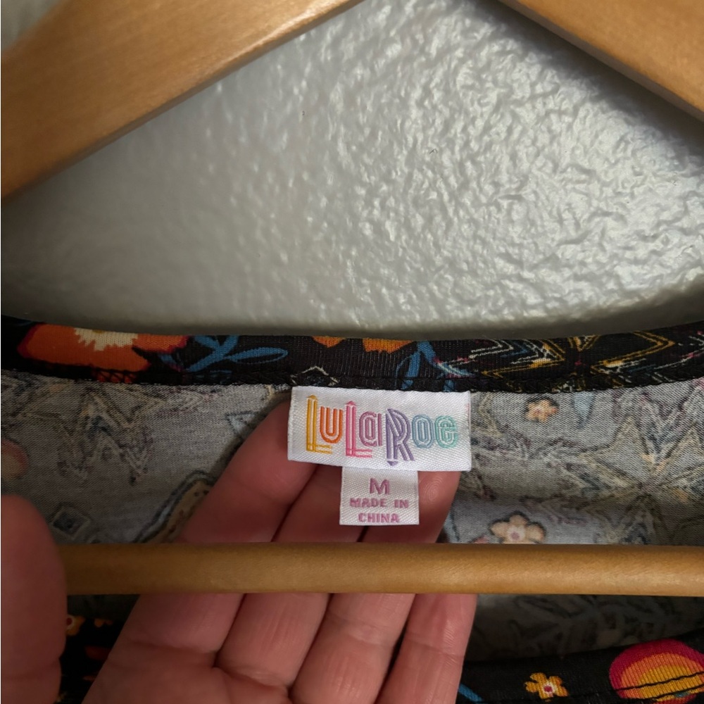 Lularoe Julia Dress black/multicolor